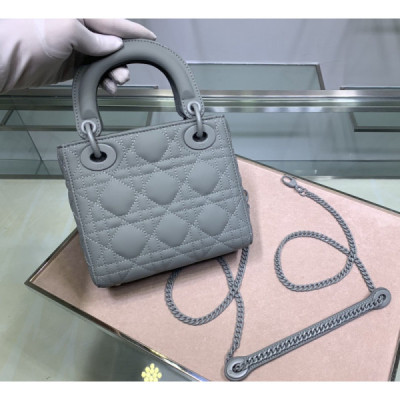 Lady Diro With Lambskin-17*15*8CM