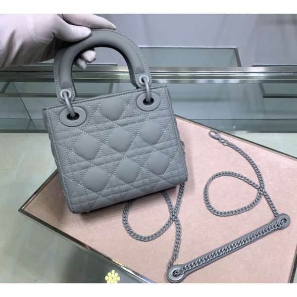 Lady Diro With Lambskin-17*15*8CM