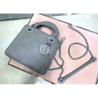 Lady Diro With Lambskin-17*15*8CM