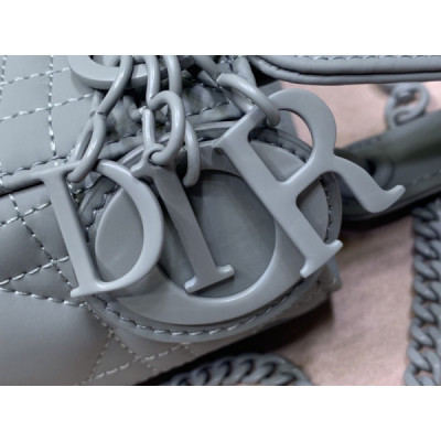 Lady Diro With Lambskin-17*15*8CM