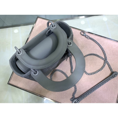 Lady Diro With Lambskin-17*15*8CM