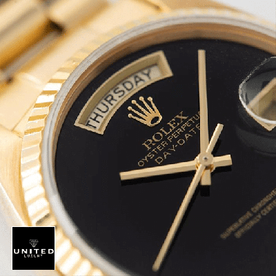 Rolex Day-Date Onyx Dial 18038 – Bulang Jubilee Replica