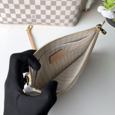 Louis Vuitton Neverfull MM (Beige Inside) -32*29*17CM