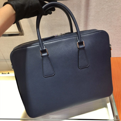 Prada Saffiano Top HandleBag-2VE011D-36*28*6.5CM
