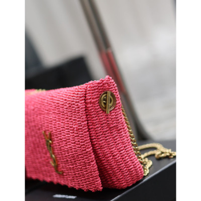 YSL Kate With Raffia-28.5×20×6CM