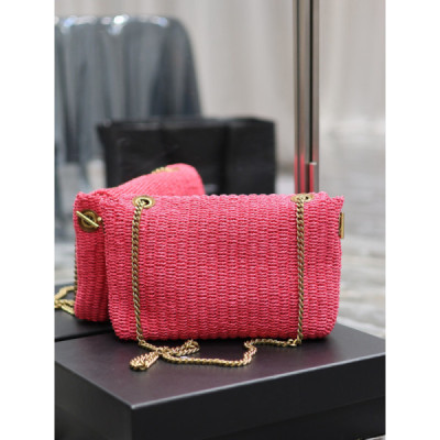 YSL Kate With Raffia-28.5×20×6CM