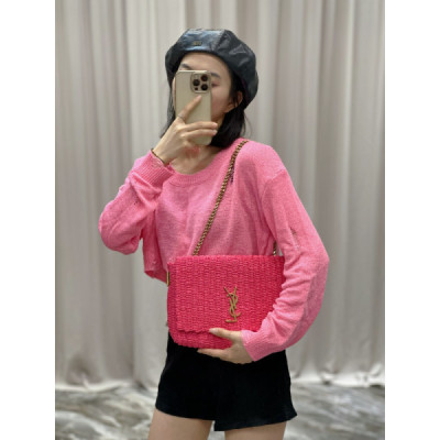 YSL Kate With Raffia-28.5×20×6CM