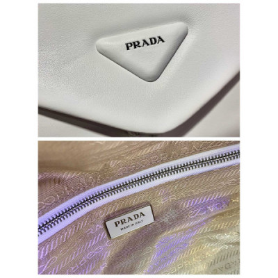 Prada Lambskin Shoulder Bag-1BC165-32*21*12CM