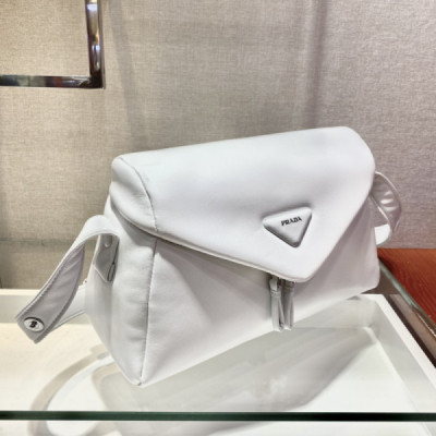 Prada Lambskin Shoulder Bag-1BC165-32*21*12CM