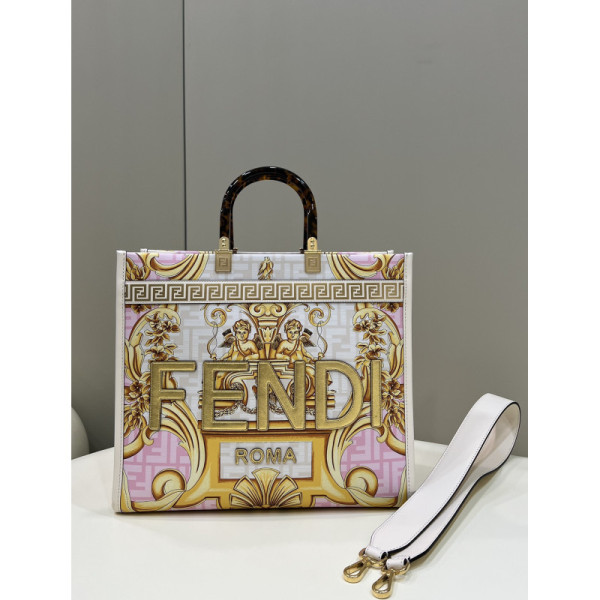 Fendi & Versace Tote-36*17*31CM