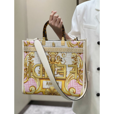 Fendi & Versace Tote-36*17*31CM