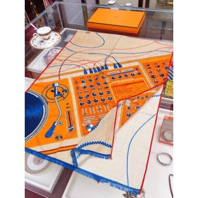 Hermes Cashmere Scarf-80*200CM