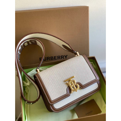 Burberry Small Quilted TB Bag-21*6*16CM