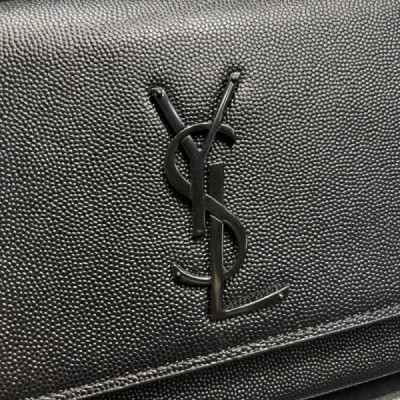 YSL Medium Kate Bags-Caviar-24*14.5*5.5CM