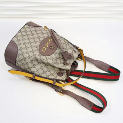 Gucci GG Supreme Bucket-20*22*14CM