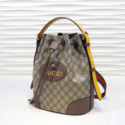 Gucci GG Supreme Bucket-20*22*14CM