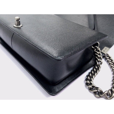 Ch@nel Boy Bag-Caviar-20&25cm