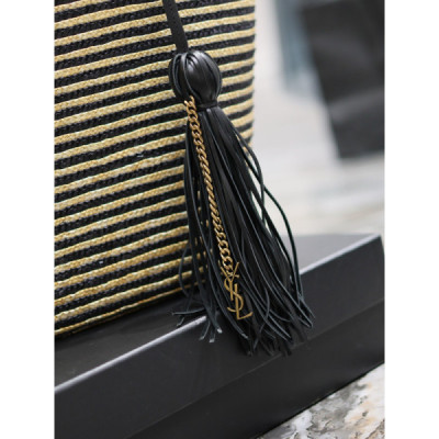YSL Raffia Rattan Bag-30×28×15CM