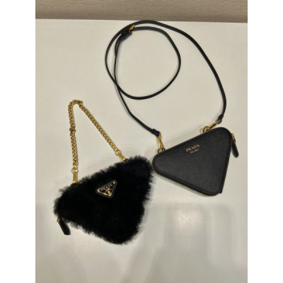 Prada 1NR015 Double Triangle Bag -15*10*5CM