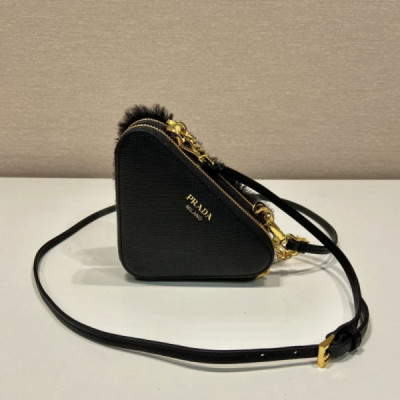 Prada 1NR015 Double Triangle Bag -15*10*5CM