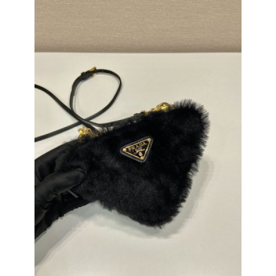 Prada 1NR015 Double Triangle Bag -15*10*5CM