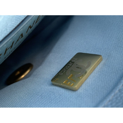 Ch@nel Flap Bag-13*19*6CM