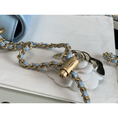 Ch@nel Flap Bag-13*19*6CM