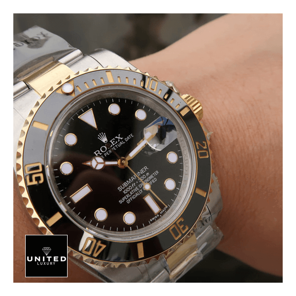 Rolex Submariner Date 126613LN Two-Tone Black Dial Replica