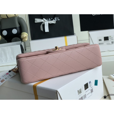 Ch@nel Flap Bag-Lambskin-25CM