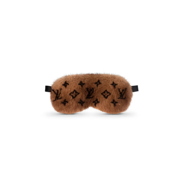 LOUIS VUITTON Drops Mink Fur Sleep Eye Mask