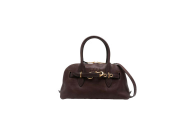 MIU MIU AVENTURE MINI NAPPA LEATHER BAG 5BP090 (21*13.2*8cm)
