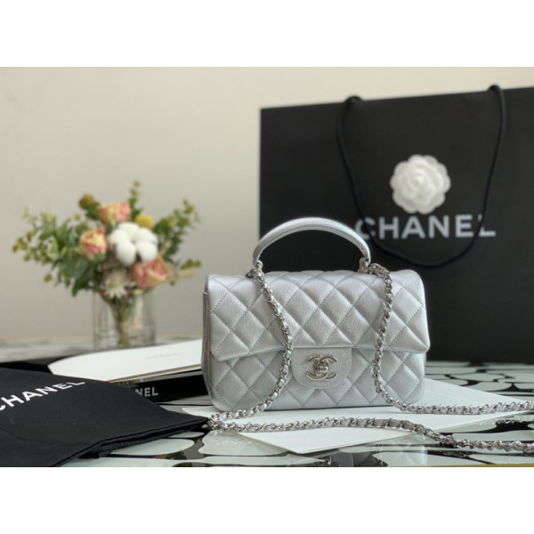 Ch@nel Flap Bag-20*13*9CM