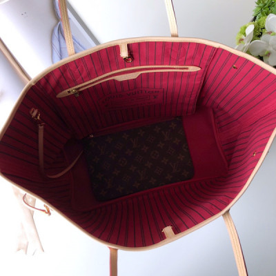 Louis Vuitton Neverfull GM (Rose Red Inside) -40*33*20CM