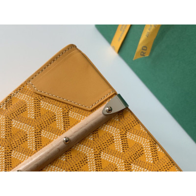 Goyard Coated Canvas and Leather Saigon Top Handle Bag-21CM