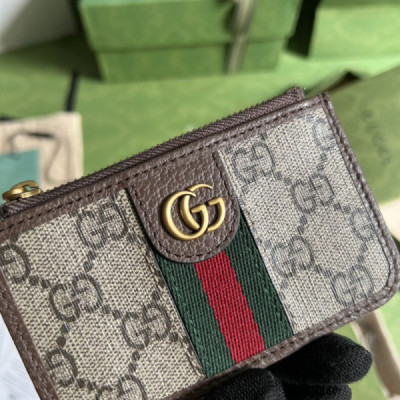 Gucci Wallet-12*7.5*1CM