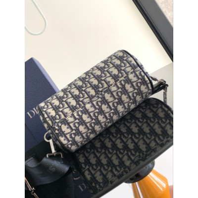 Diro Oblique Barrel Crossbody Bag-21.3×12.5×12.5CM