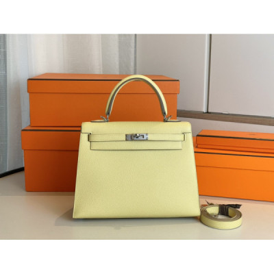 Hermes Kelly 25CM-SwiftLeather