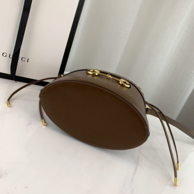Gucci 1955 Horsebit Bucket Bag-22*25*12CM