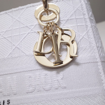 Lady Diro Handle Bag With Gold Hardware-24CM