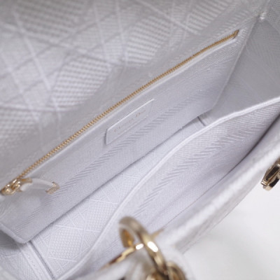 Lady Diro Handle Bag With Gold Hardware-24CM