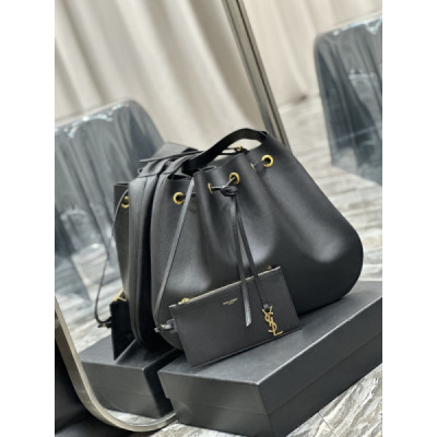 YSL Flat Hobo Bag-44×33×2.5CM