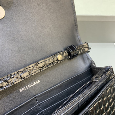 Balenciaga Hourglass Wallet On Chain-19*4*12CM