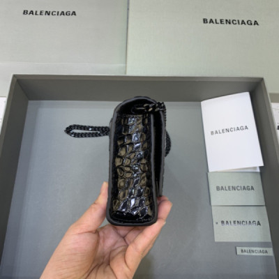 Balenciaga Hourglass Wallet On Chain-19*4*12CM