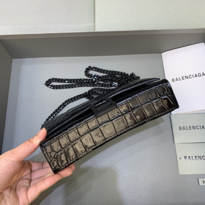 Balenciaga Hourglass Wallet On Chain-19*4*12CM