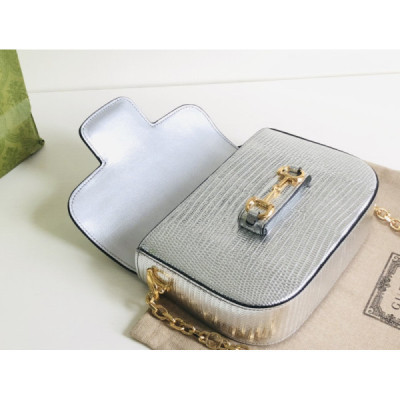 Gucci 1955 Horsebit Shoulder Bag-20.6*14.4*5.1CM