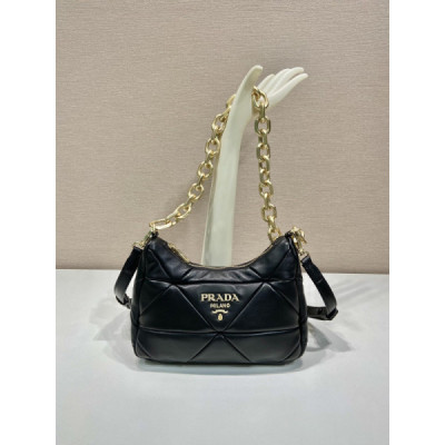 Prada System Hobo Bag 1BD158 -25*18*7CM