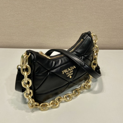 Prada System Hobo Bag 1BD158 -25*18*7CM