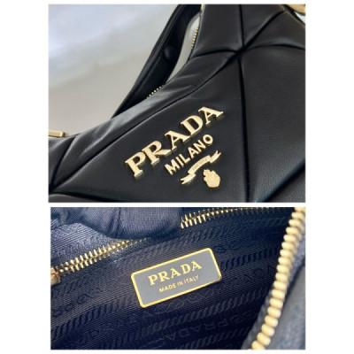 Prada System Hobo Bag 1BD158 -25*18*7CM