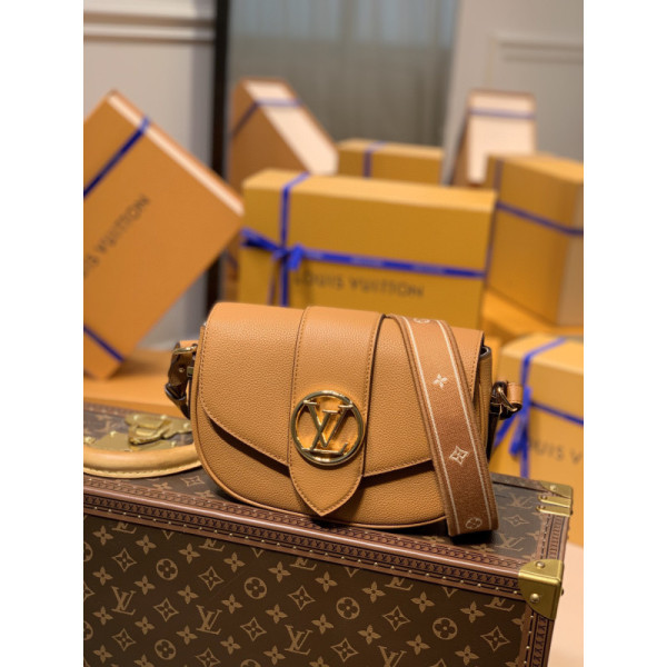 Louis Vuitton Pont 9 Soft Handbags-M58967-25*17.5*8CM
