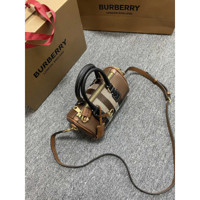 Burberry Bowling Bag-18.5x11x12CM